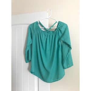 Off the shoulder top